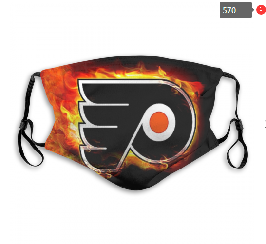 NHL Philadelphia Flyers #7 Dust mask with filter->nhl dust mask->Sports Accessory